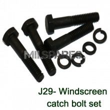 Windscreen catch bolt set